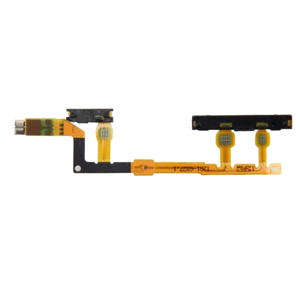 Power Button Microphone & Volume Flex For Sony Xperia-Z3 compact